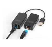 Hub Digitus 1 puerto USB 2.0 10/100/1000 Mbps modelo DA-70141 con RJ45