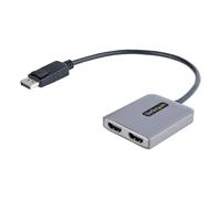 StarTech.com Hub Concentrador MST DisplayPort a 2 Puertos HDMI - HDMI Doble de 4K a 60Hz - Adaptador Multimonitor DisplayPort