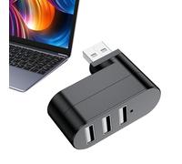 Hub Divisor USB Inalámbrico, Concentrador USB De Extensión Múltiple De ABS, Transferencia De Datos Multipuerto, Concentrador De Transferencia De Velocidad Inalámbrico para Teclado De PC para