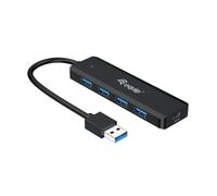 HUB USB EQUIP Life A 4 Puertos USB 3.2 Incluye Adaptador USB-C