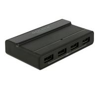DeLock Concentrador USB 64053 – 4 puertos, 10 Gbps, USB-C a 4×USB-A