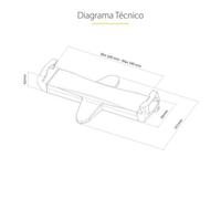 Hub Gamber-Johnson 7160-1393-02 4x USB 3.2 Gen 1 Type-A 1x Type-C HDMI RJ-45 Gigabit Negro