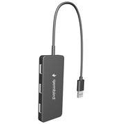 Hub Gembird 4 puertos USB 2.0 480 Mbps modelo UHB-U2P4-04 cable integrado