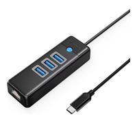 Hub Gigabyte 4 puertos 5 Gbps modelo PW3UR25-C3 con Ethernet 2.5G