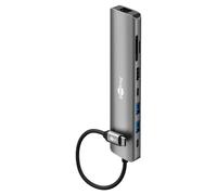 Hub Goobay 8 puertos USB 3.0 Tipo C 100W modelo 79146 con HDMI y RJ45