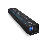 Concentrador USB ICY BOX - Concentrador USB 3.2 Gen 1 de 17 puertos