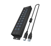 Hub ICY BOX 20 puertos USB 5 Gbit/s modelo IB-HUB1720-U3 carga rápida