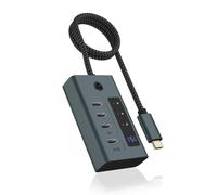 Hub ICY BOX 4 puertos 10 Gbps IB-HUB1454-C31 aluminio USB-C PD 20 W