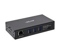 Hub InLine 4 puertos 5 Gbps modelo 35396I con Gigabit Ethernet y PoE
