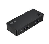 i-Tec Concentrador KVM Universal Compacto 2X USB-C + 2X USB-A 3.0
