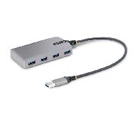 StarTech.com Hub USB de 4 puertos – USB 3.0 5Gbps, alimentado por bus, cable 30 cm