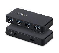 Startech.com hub ladrón usb-a de 4 puertos - 5gbps - autoalimentado -