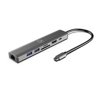 Hub Mobility Lab 7 puertos USB-C Power Delivery 100 W modelo ML313016 HDMI 4K Ethernet y lector SD