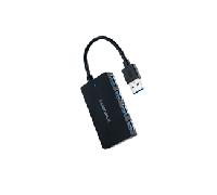 HUB USB 3.0 4 Puertos USB-A (Negro) - Nanocable