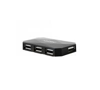 HUB NATEC LOCUST 4 PUERTOS USB 2.0 NEGRO
