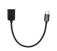 Hub On-The-Go OTG, adaptador USB-C hembra de doble puerto Plug-N-Play para conectar dispositivos USB-C y admite unidades flash, facilita la conexión