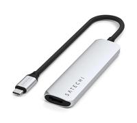 Hub Satechi 4 puertos 10 Gbps USB Tipo C ST-P4SS con HDMI 4K 60 Hz
