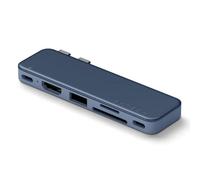 Hub Satechi 6 puertos USB-C 45 W modelo SA-ST-HUSNB con HDMI y lector SD