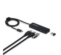 StarTech Hub USB-C 4 puertos USB-A 5 Gbps alimentado por el bus