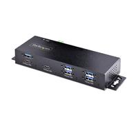 StarTech Hub USB industrial 7 puertos 10Gbps (USB 3.2 Gen 2) alimentado montable protección ESD TAA