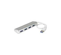 HUB - STARTECH.COM - ST43004UA - Hub USB 3.0 compacto de 4 puertos en aluminio con cable integrado