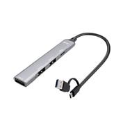 I-Tec HUB metálico USB-C/USB-A 1x USB 3.0 + 3x USB 2.0