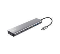 HUB Trust DALYX USB C Gris Adaptador Multi Puerto USB-C