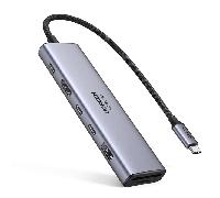 hub ugreen 7 in 1 hdmi 2 x usb c 3.2 1 usb-a 3.2 +sd tf+pd