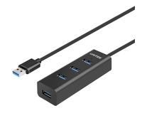 Hub UNITEK 4 puertos USB 3.2 Gen 1 5000 Mbit/s modelo Y-3089 Plug and Play