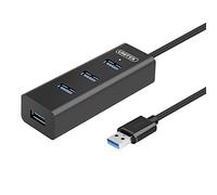 Hub UNITEK 4 puertos USB 3.2 Gen 1 5000 Mbit/s modelo Y-3089 Plug and Play