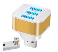 Hub USB 2.0, 3 puertos USB adicionales | . Fácil de usar: este divisor USB liviano y compacto para portátil le permite conectar 3 dispositivos al mismo tiempo, lo que facilita su uso y toma