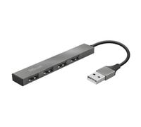 Trust Hub Mini Usb 2.0 4 Puertos One Size Silver