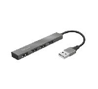Trust Hub Mini Usb 2.0 4 Puertos One Size Silver