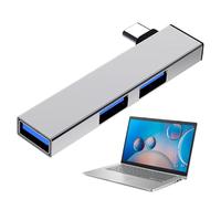 HUB USB 3.0 con disipación de Calor rápido - Hubs USB de Alta Velocidad de 5 Gbps para computadoras portátiles, Hub de expansión portátil | Extensión del Puerto 3.0 para computadora portát