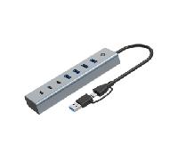 HUB USB 3.0 CONCEPTRONIC HUBBIES20G 7 PUERTOS USB-C A 3XUSB-C 4XUSB-A HUBBIES20G