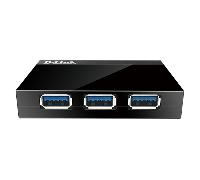 HUB USB 3.0 D-LINK DUB-1340 USB 3.0 4 PUERTOS DISE??O PORTABLE NO NECESITA CORRIENTE