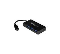 StarTech Hub USB-C a USB-C y 3 USB-A Negro