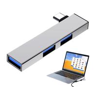 Hub USB 3.0 - Extensor USB para laptop de 1 a 3, expansión rápida del puerto del dispositivo | Hub de extensión de puerto USB ultra delgado para laptop, extensor USB de alta velocidad de 5 Gbps