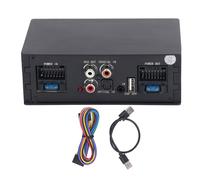 Hub USB 3.0 multifunción para escritorio, alta velocidad de transferencia con puerto de audio y compatible con M2TF SD MS CF, lector de tarjetas