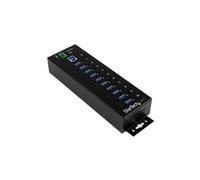 Hub USB 3.0 - STARTECH.COM - ST1030USBM - 10 puertos - Protección contra sobretensiones - Metal