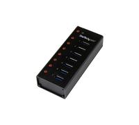 Hub USB 3.0 - StarTech.com - ST7300U3M - 7 puertos - Montaje mural - Caja metálica