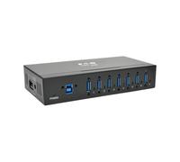 Eaton Hub de 7 Puertos USB 3.0 de Grado Industrial - Inmunidad ESD de 20 kV, Caja de Metal, Instalable (U360-007-IND)