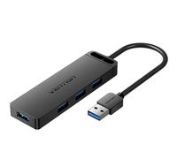 Hub usb 3.0 vention chlbb-scb2/ 4xusb/ 1xusb tipo-c pd