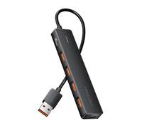 Hub USB 3.2 Vention CHOBB/ 4xUSB/ 1xUSB Tipo-C PD/ 15cm/ Negro