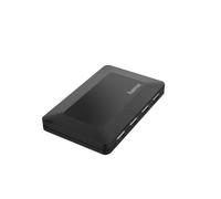 Hub USB, 4 puertos, USB 2.0, 480 Mbps, con cable e interruptor