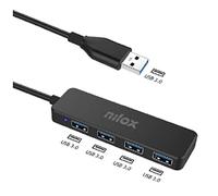 HUB NILOX 4 PUERTOS USB 3.0 NXHUB402