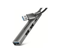 Axagon Hub USB HUE-STA 4 puertos USB-C/USB-A 5 Gbps, gris