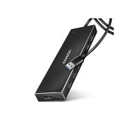 Axagon Hub USB HUE-F7A - 7 puertos USB 3.2 Gen 1 - Alimentación externa - 1 m
