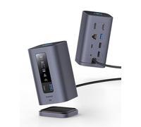 Hub USB Baseus B00568102813-00 Argentato