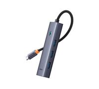 Hub USB Baseus UltraJoy 4 Puertos USB-A Gris - B0005280A813-03